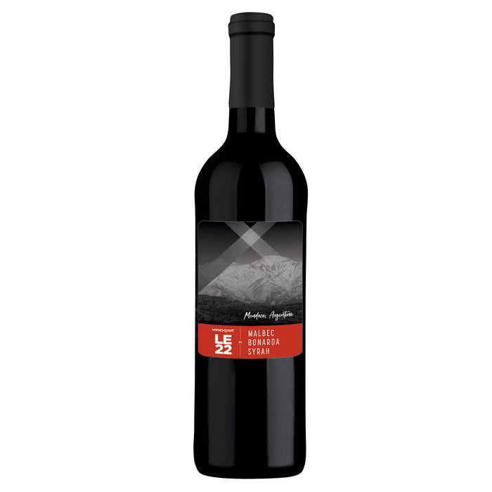 LE22 Argentina Malbec Bonarda Syrah with Grape Skins Winexpert Limited Edition Wine Kit - February Release
